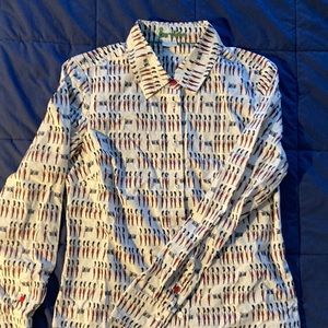Boden classic shirt with British pattern